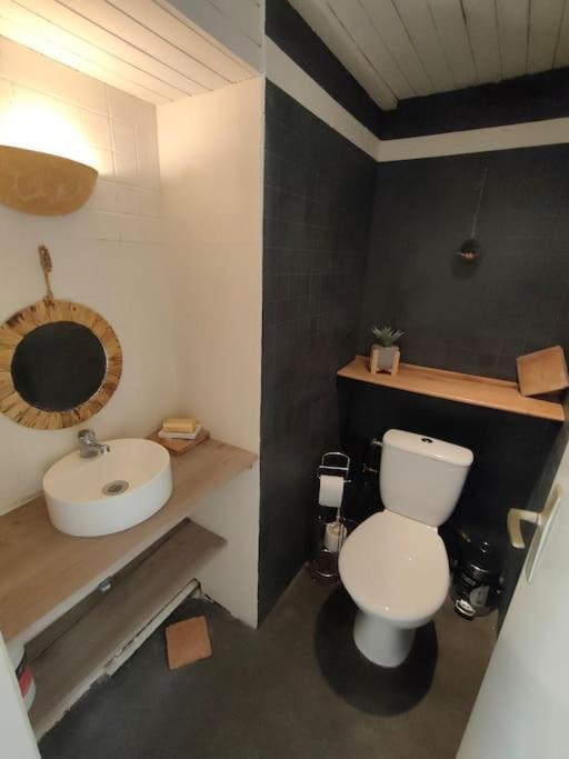 Вилла Le Ptit Loft Brechamps Экстерьер фото